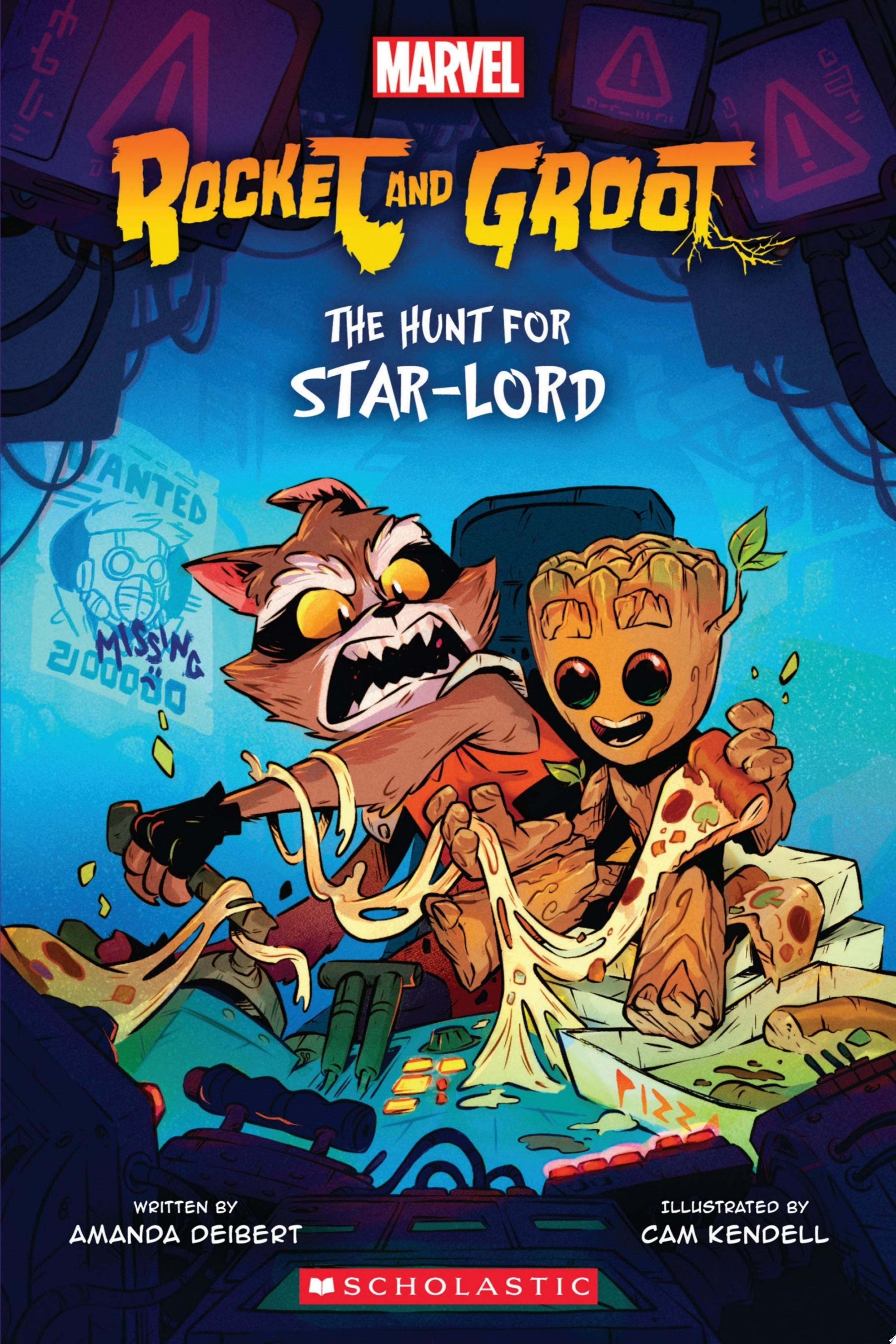 Image for "The Hunt for Star-Lord (Rocket and Groot Graphic Novel)"