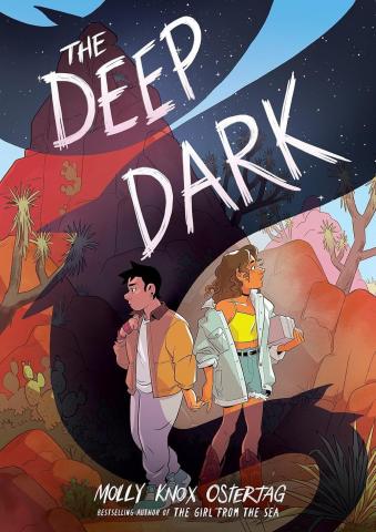 The cover of the graphic novel The Deep Dark.