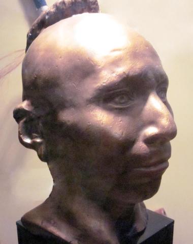 Life cast of Black Hawk's head and face