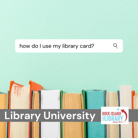 how do I use my library card image