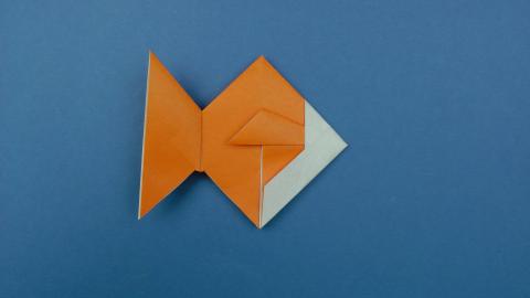 Origami fish