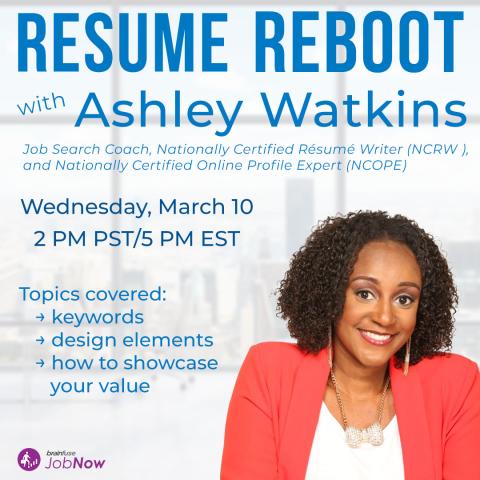 Resume Reboot Ashley Watkins