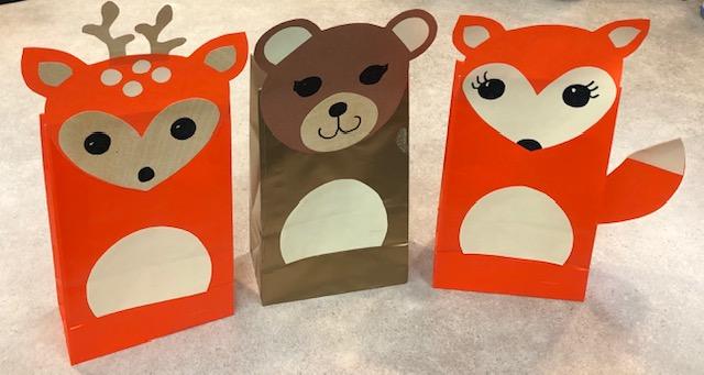 Create Cute Woodland Animal Treat Bags - treats included!!