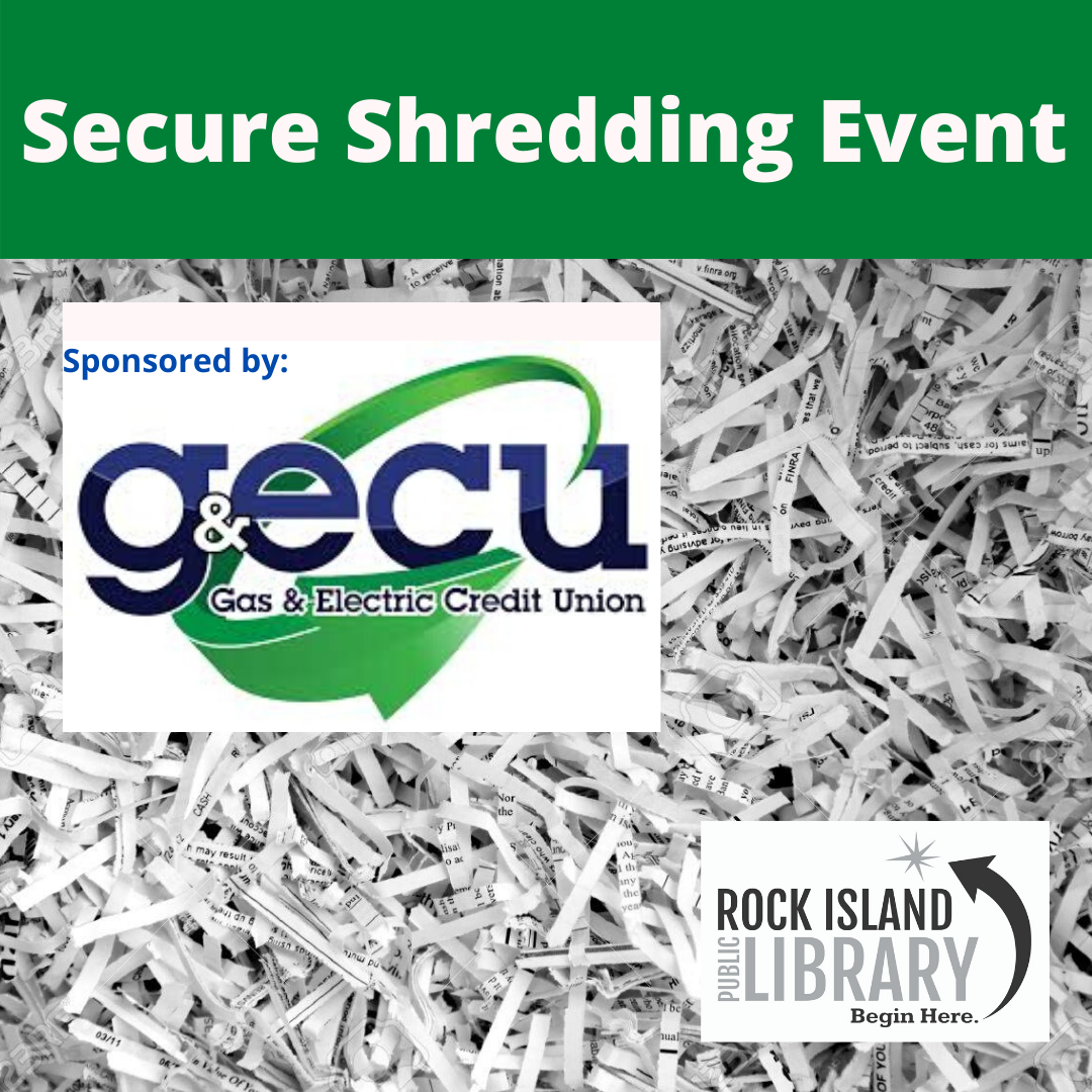Community Shred Day at Rock Island Public Library