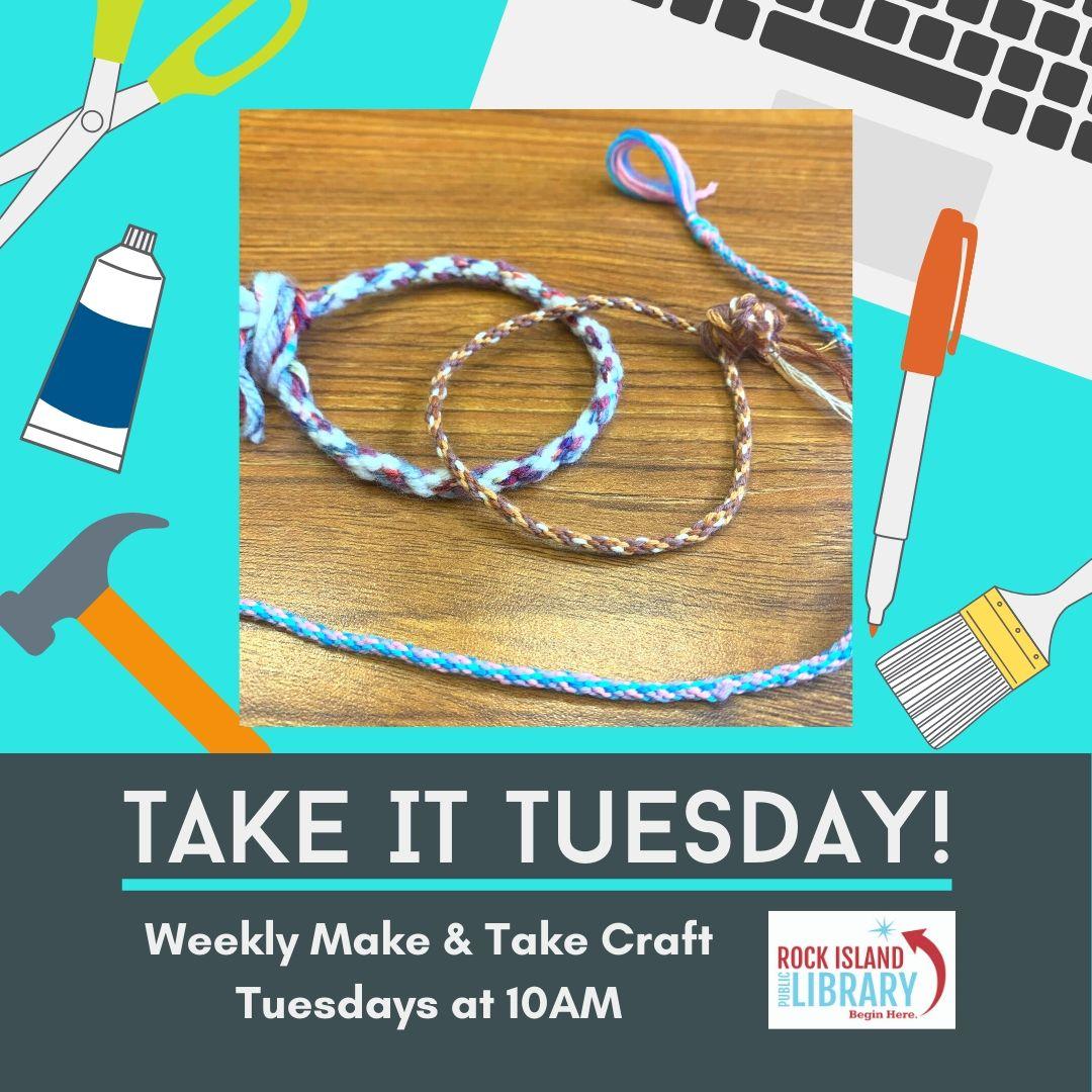 Take it Tuesday graphic