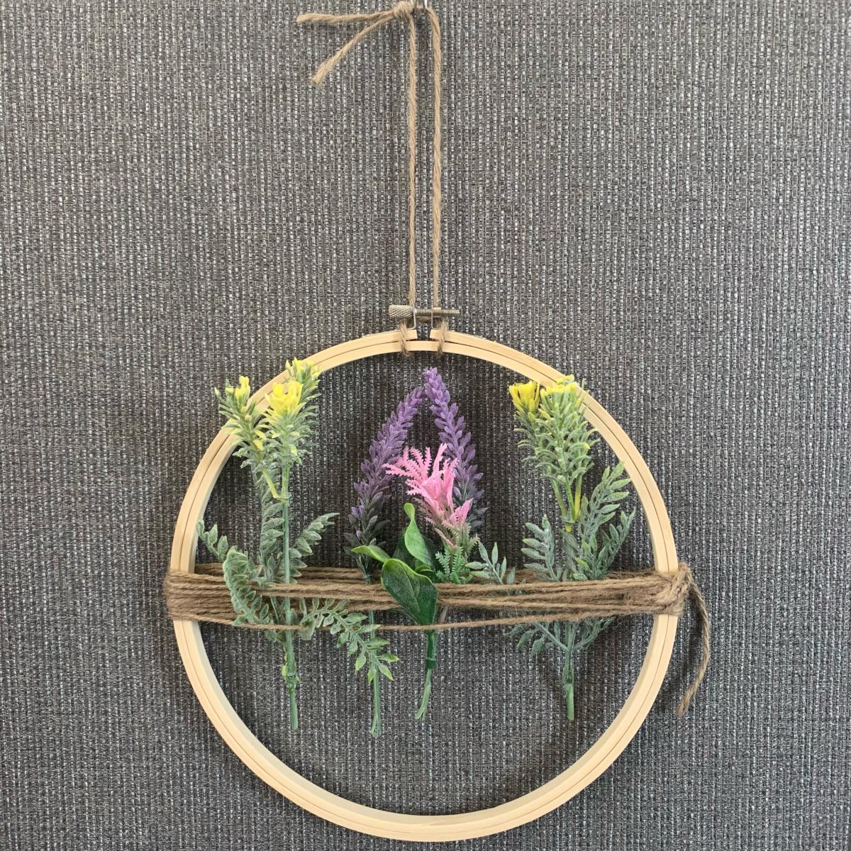 flower wall hanging