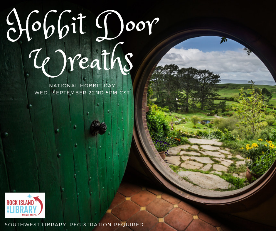 Hobbit Door Advertisement