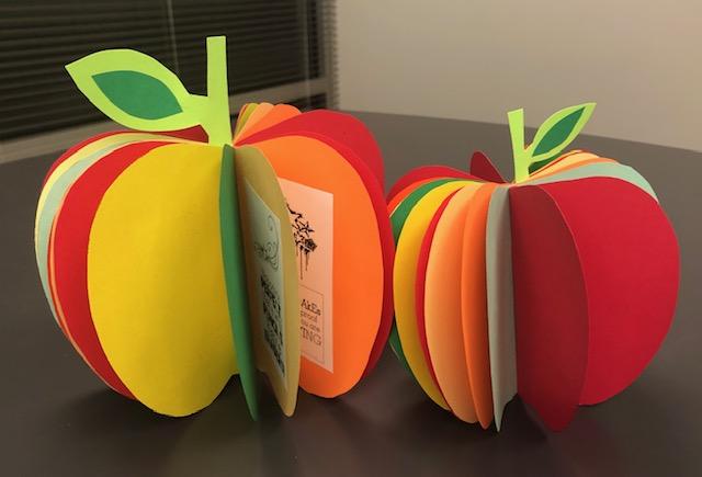 Paper Apple books - one for teacher, one for you!